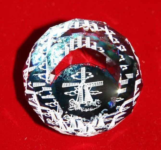 Presse papier 'Windmolen' van Swarovski, Verzamelen, Ophalen of Verzenden, Nieuw, Overige typen