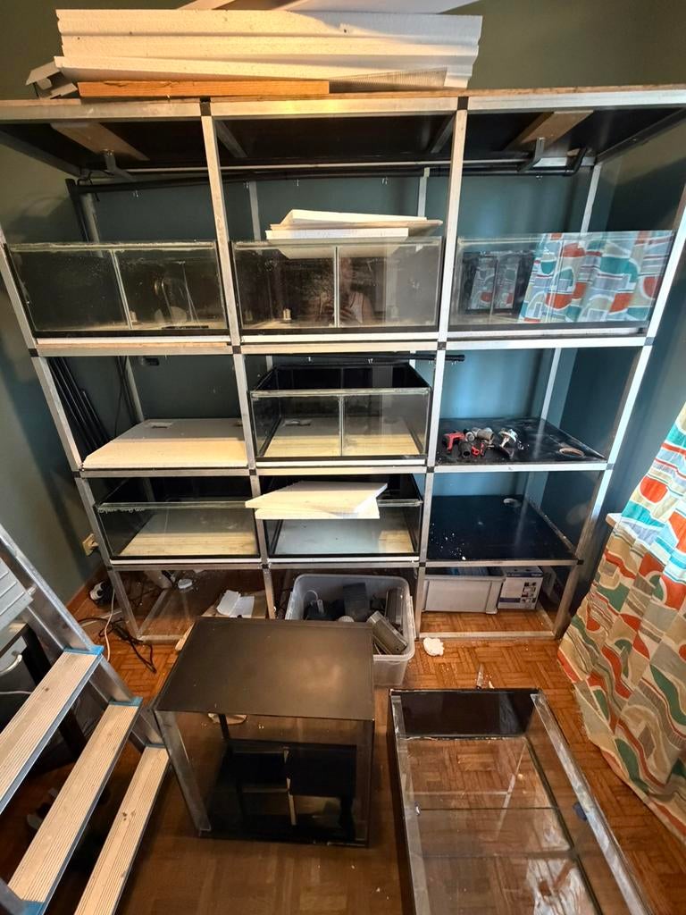 aquarium stelling, Enlèvement, Utilisé, Aquarium vide, Chihiros