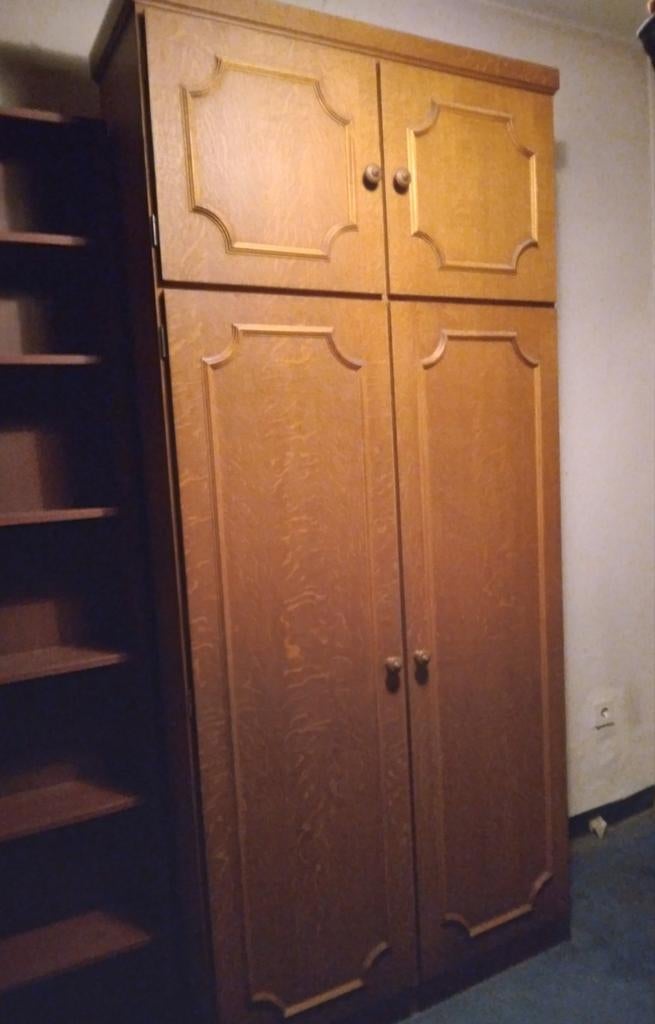 Kast met leggers en open (boeken) kast met leggers., Huis en Inrichting, Ophalen