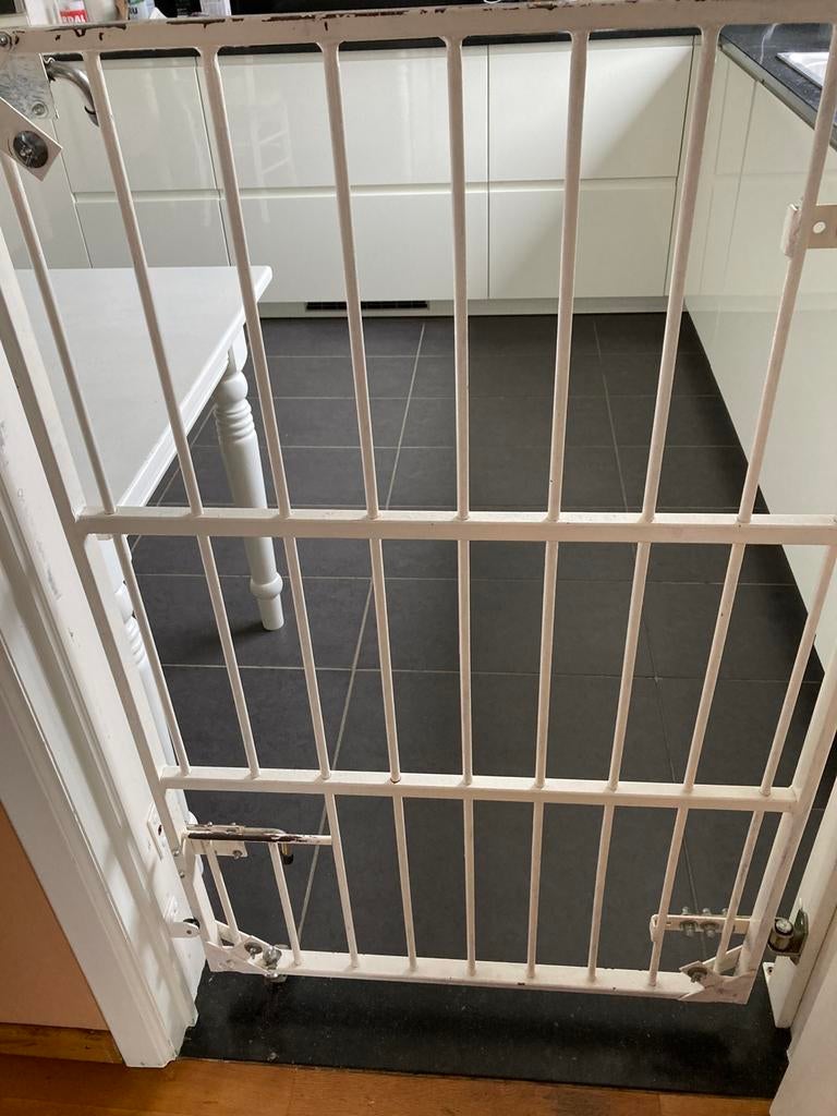 Metalen poortje, Tuin en Terras, Tuinhekken en Hekwerk, Ophalen, Gebruikt, IJzer, Spijlenhekwerk