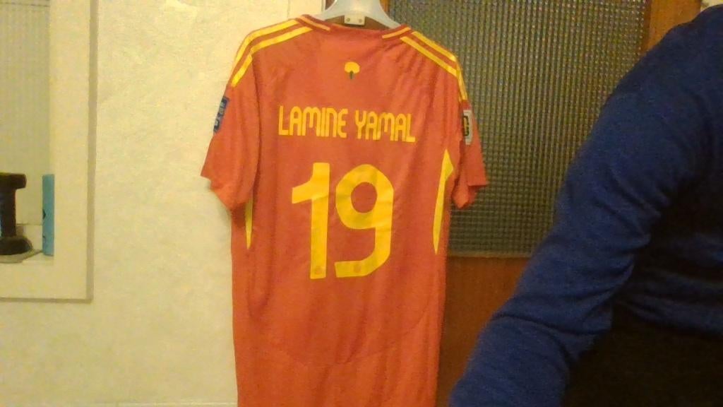 Voetbaltruitje Lamine Yamal Spanje 19, Verzamelen, Ophalen of Verzenden, Nieuw, Shirt