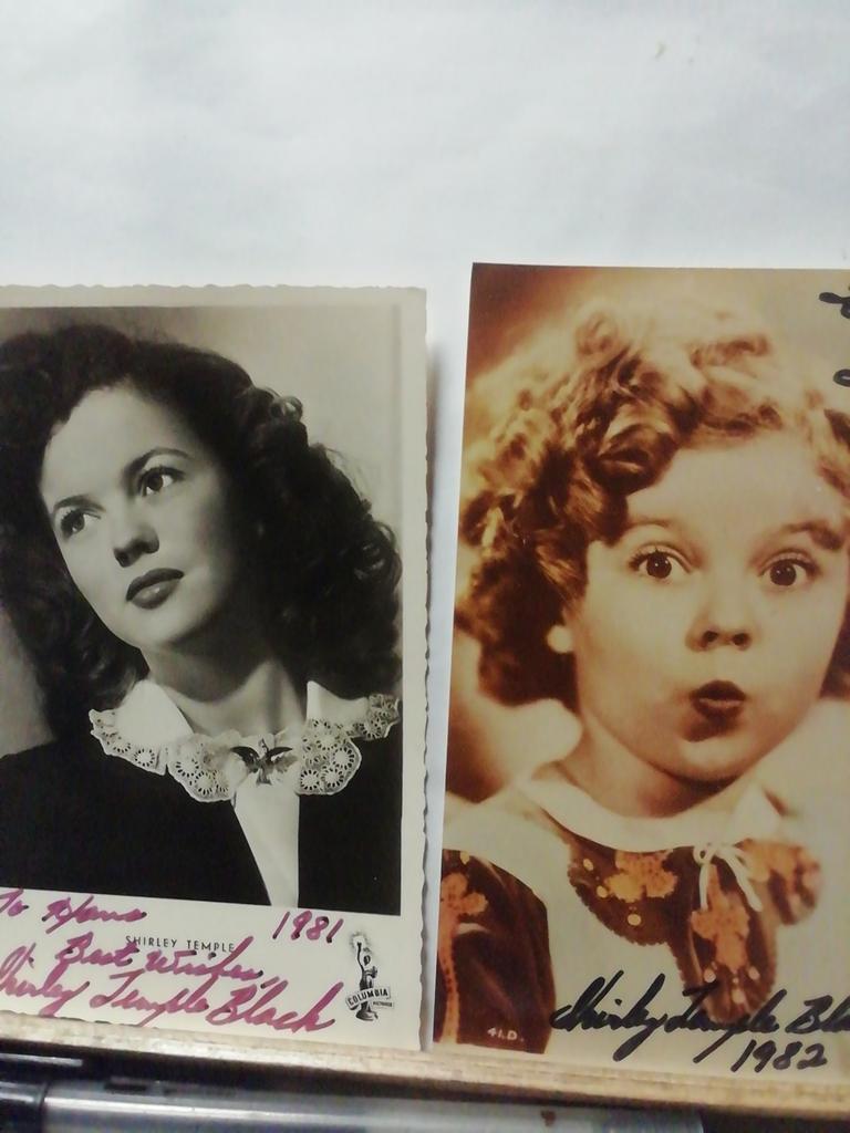 Scharly Temple met originele handtekening, Verzamelen, Muziek, Artiesten en Beroemdheden, Ophalen of Verzenden