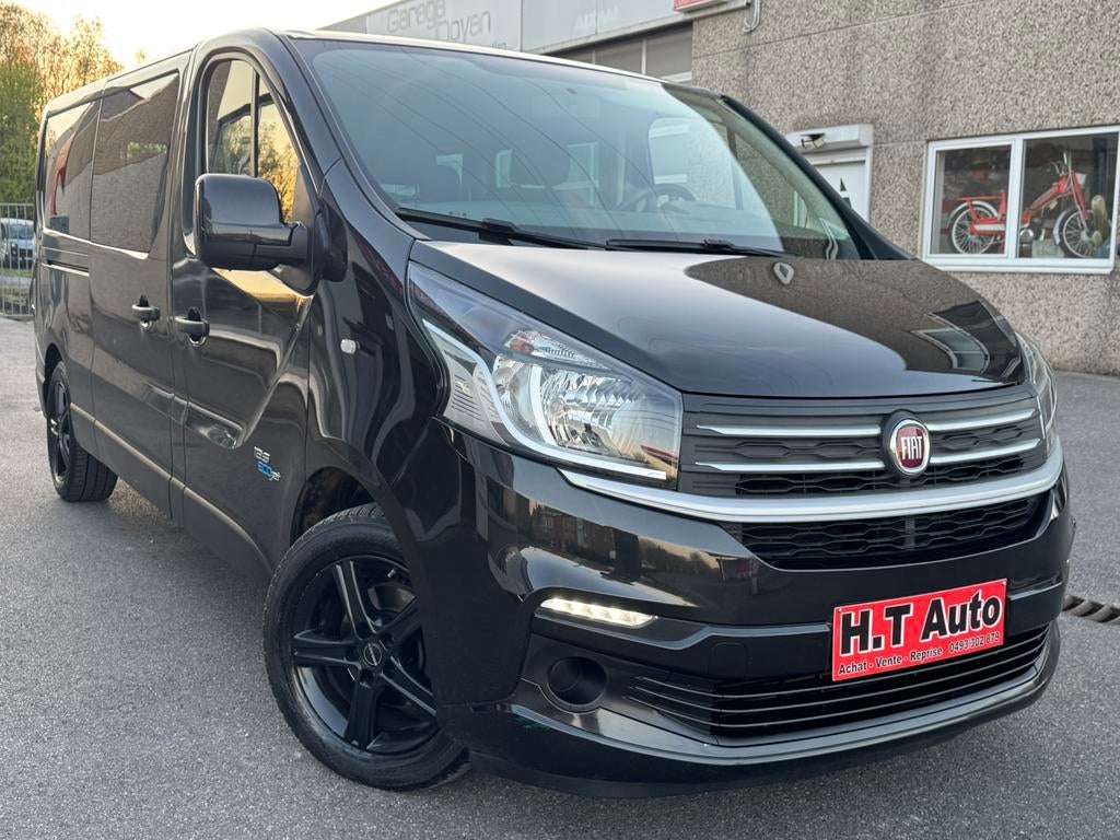 Fiat Talento 1.6 multijet L2 Gps/Gps/Garantie/Euro6/9 Pl, Auto's, Fiat, Voorwielaandrijving, 4 cilinders, 1600 cc, Zwart