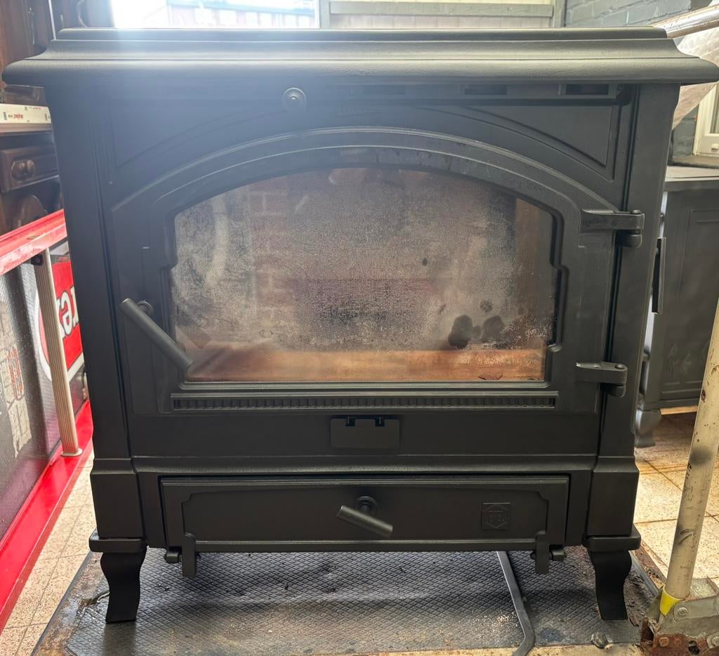 Poele a bois Efel, Maison & Meubles, Poêles, Enlèvement, Comme neuf, Bois, Poêle à bois