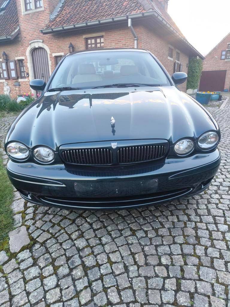 Jaguar X type, 2 L Benzine, V6, V6, 115 kW, 150 pk, 123k, Auto's, Beige, Bedrijf, 5 deurs, Onderhoudsboekje