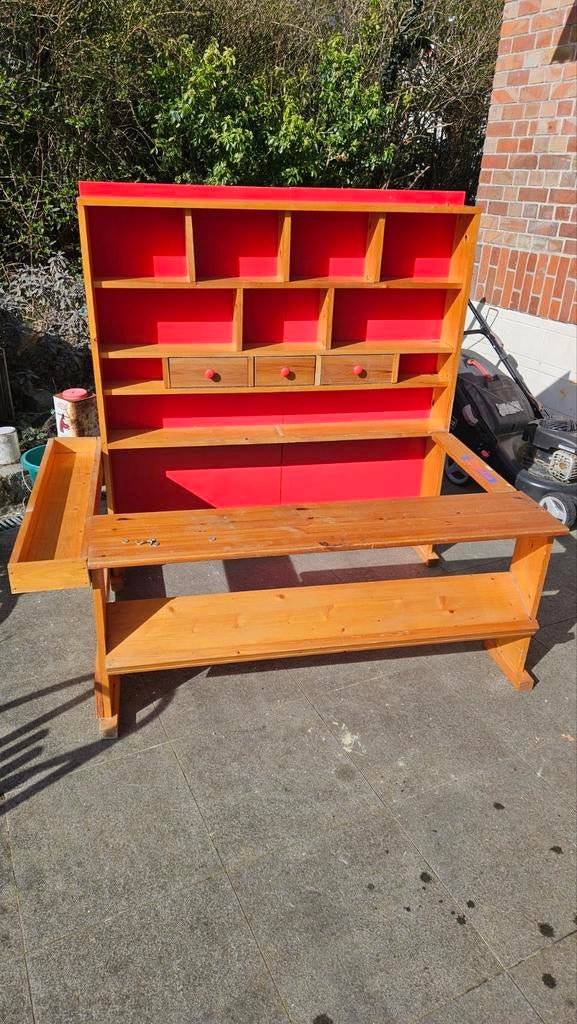 Superbe magasin pour enfant en bois, idéal pour jouer à la m, Enlèvement, Utilisé, Garçon ou Fille