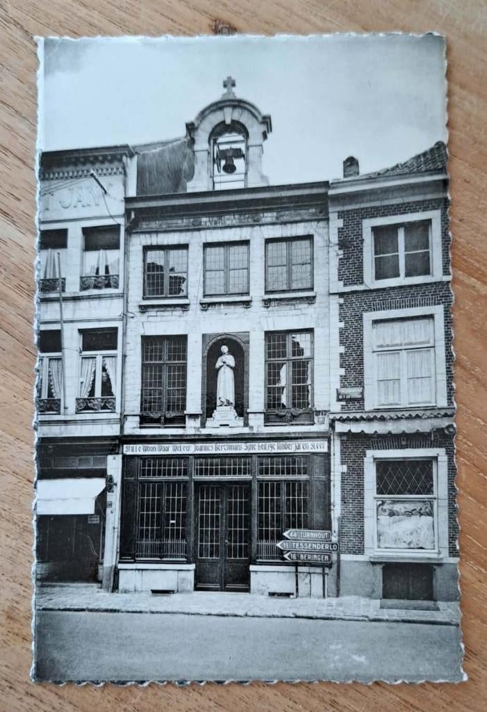 postkaart Diest - Geboortehuis St. Jan Berchmans, Enlèvement ou Envoi, Non affranchie, Brabant Flamand