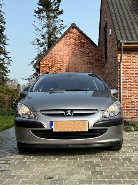 Peugeot 307 SW break 1.4HDI (2005), Autos, Argent ou Gris, Achat, 50 kW, Entretenue par le concessionnaire