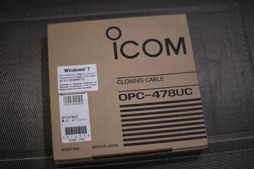 EMETTEUR & RECEPTEUR    CABLE DE CLONAGE OPC-478UC ICOM, Enlèvement, Comme neuf, Émetteur et Récepteur