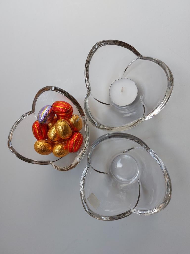 3 theelichthouders / kommetjes Leonardo, Ophalen, Zo goed als nieuw