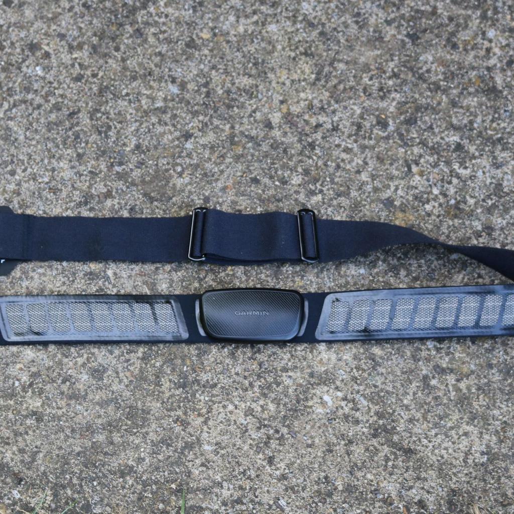 Garmin HRM Dual hartslagmeter, Sport en Fitness, Hartslagmeters, Ophalen of Verzenden, Gebruikt, Garmin, Met borstriem
