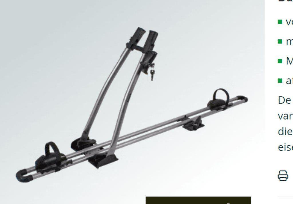 Fietsdrager dakdrager Thule, Auto diversen, Dakdragers, -, -, Nieuw, Ophalen of Verzenden