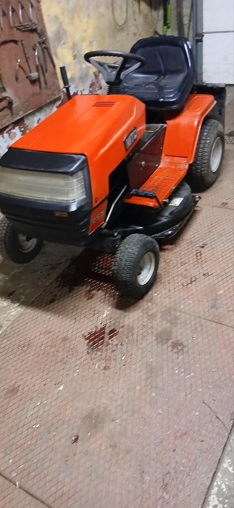 tracteur tondeuse, Opvangbak