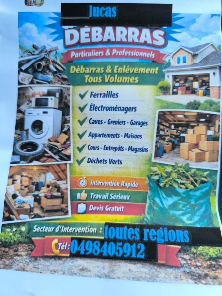 Maison  vide maison .cave.grenier.garage...