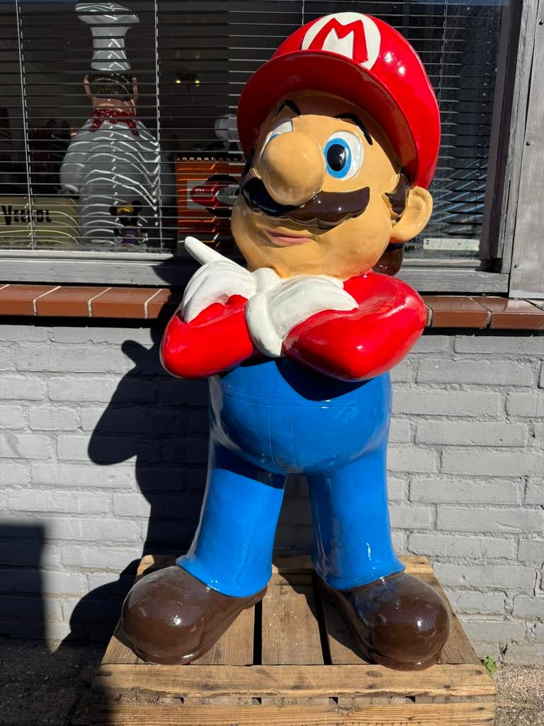 Groot Mario Bross reclame beeld, Ophalen, Zo goed als nieuw, Fantasy