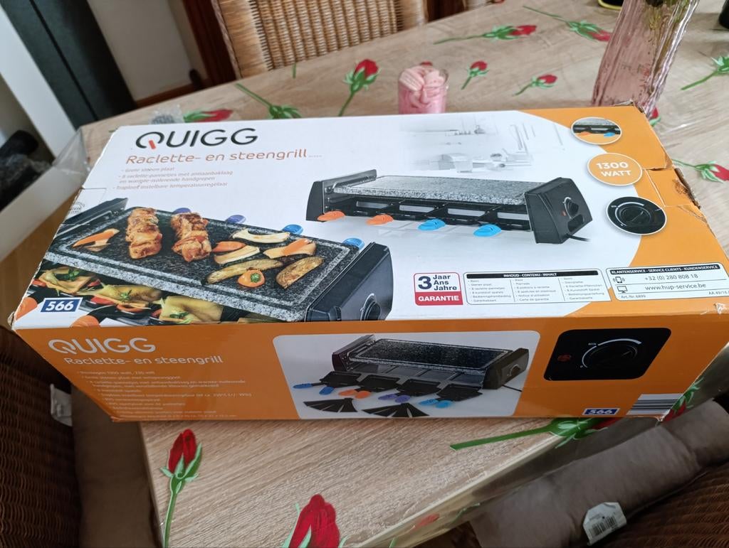 Raclette pierrade, Enlèvement