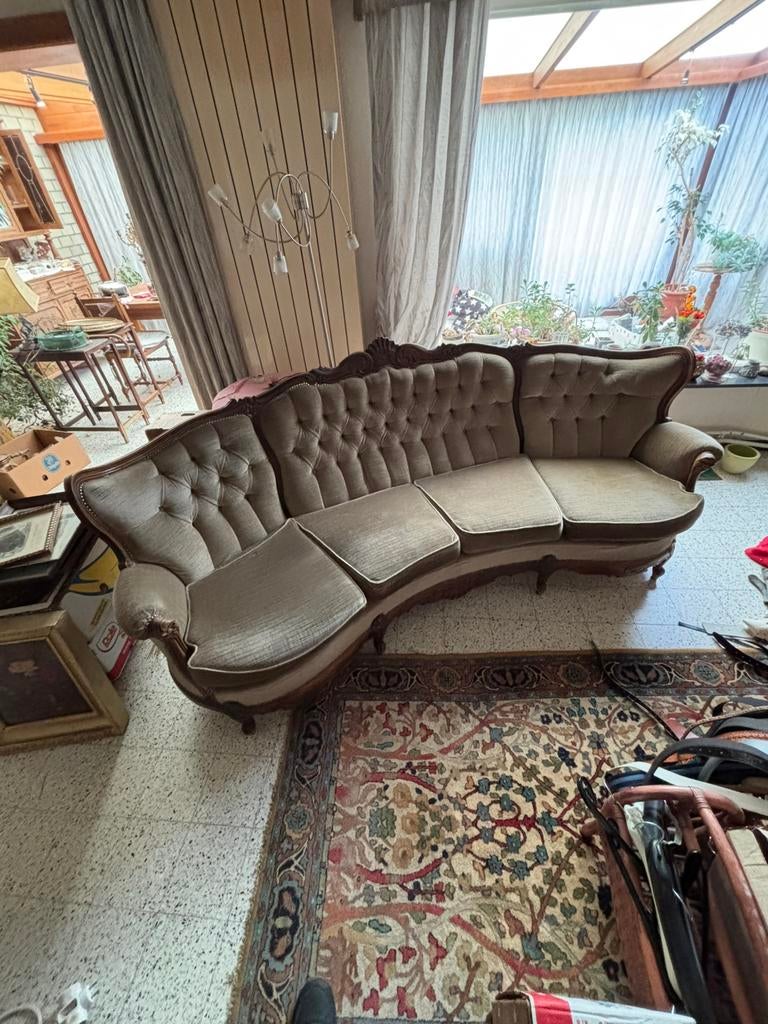 Salon baroque 4+1+1, Maison & Meubles, Enlèvement, Comme neuf