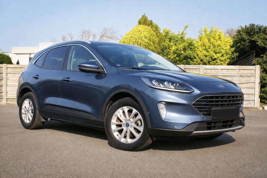 Ford Kuga 225pK* TOPDEAL*perfecte staat!*1ste eig*TITANIUM*, Auto's, Ford, Stof, 4 cilinders, Blauw, 5 zetels