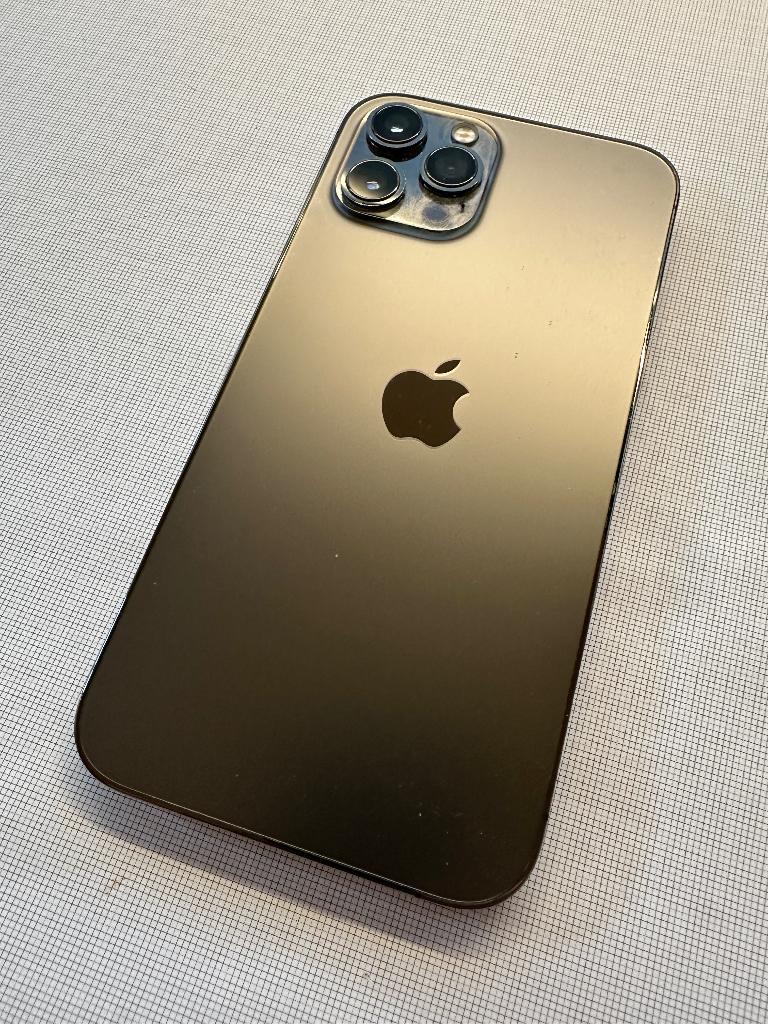 iPhone 12 Pro Max zwart 128GB, Telecommunicatie, Ophalen of Verzenden, Gebruikt, IPhone 12 Pro Max