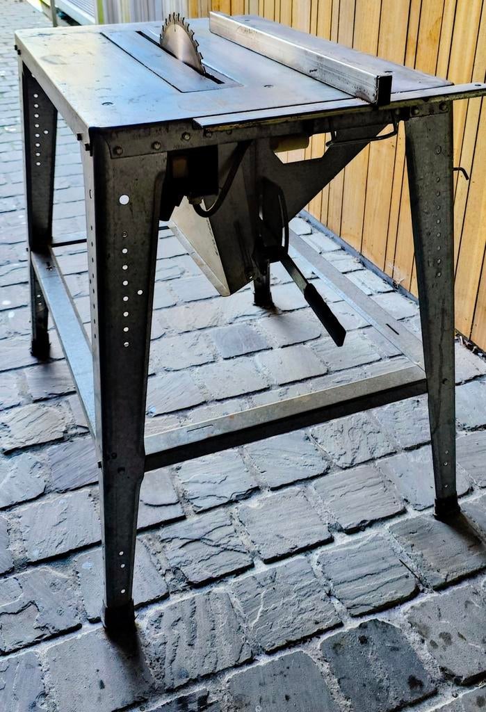 ZAAGTAFEL MET NIEUW ZAAGBLAD, Ophalen, Gebruikt, 70 mm of meer, Overige typen