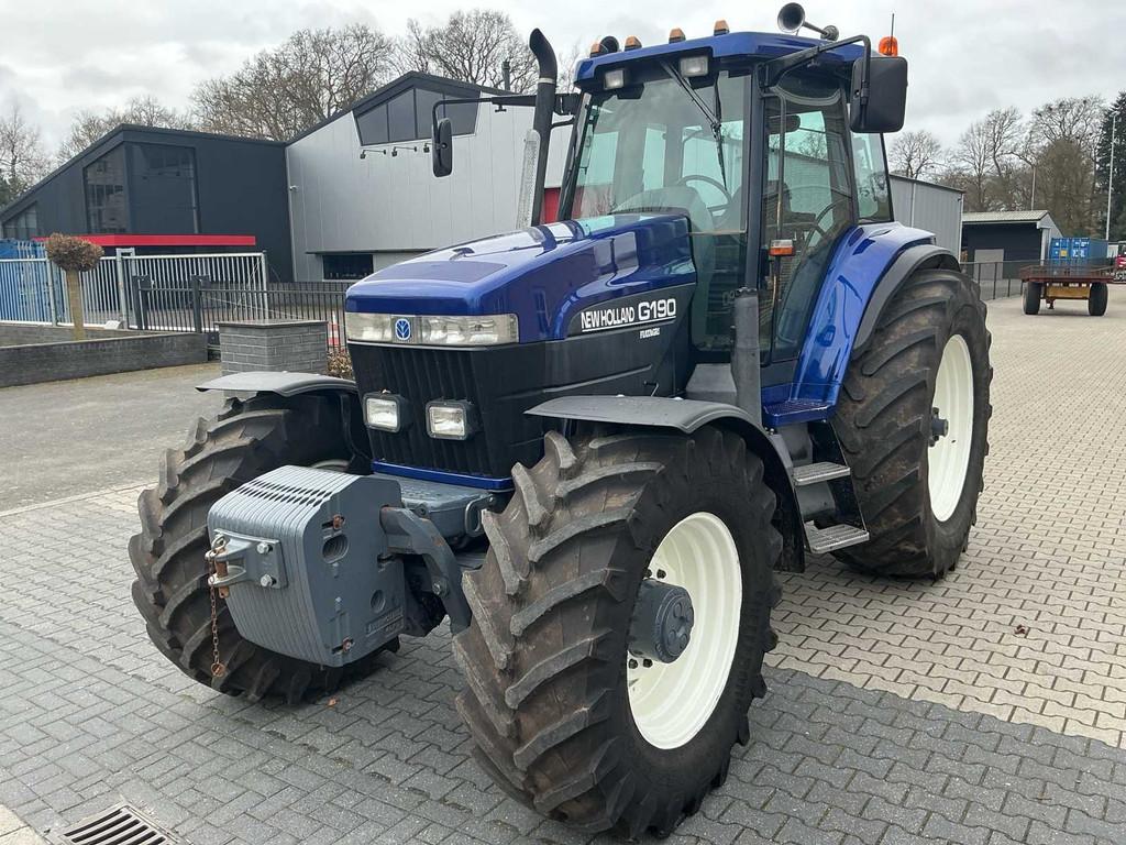 Tracteur agricole New Holland G190 à traction intégrale 19, Utilisé, New Holland