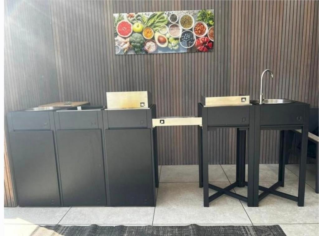 One Q modulaire keuken., Tuin en Terras, Ophalen, Gas, Inbouw