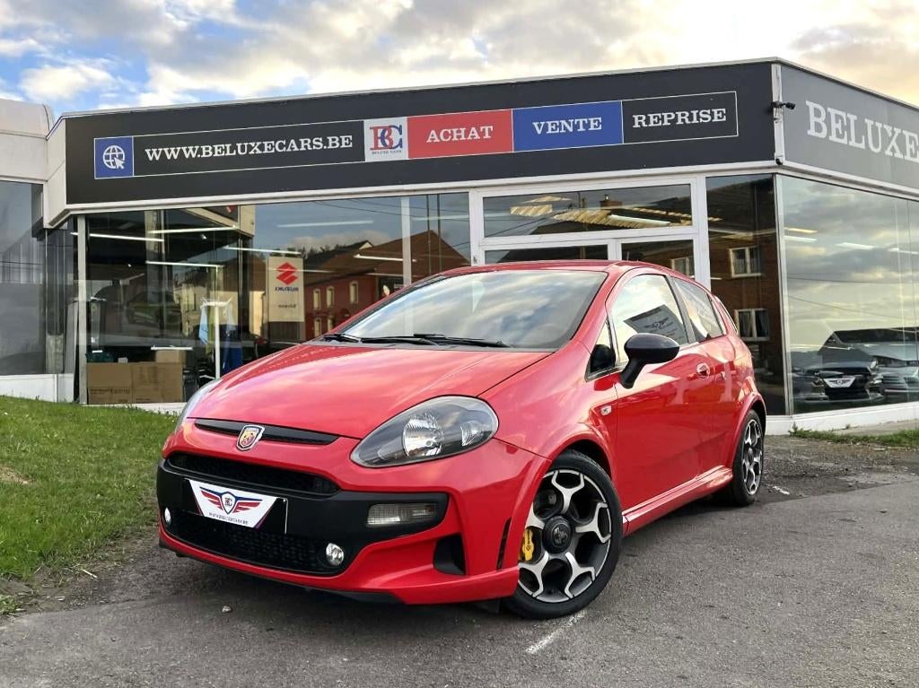 ABARTH PUNTO EVO 1.4 *SABELT*SPORT*REG VTS*, Autos, Abarth, Rouge, Euro 5, Achat, Entreprise