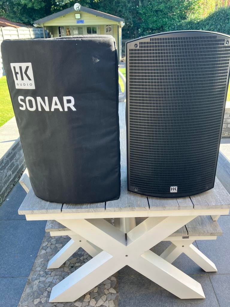 HK Audio Sonar 115 Xi bluetooth orginele hoes en doos, Audio, Tv en Foto, Luidsprekerboxen, Ophalen, Zo goed als nieuw, 120 watt of meer