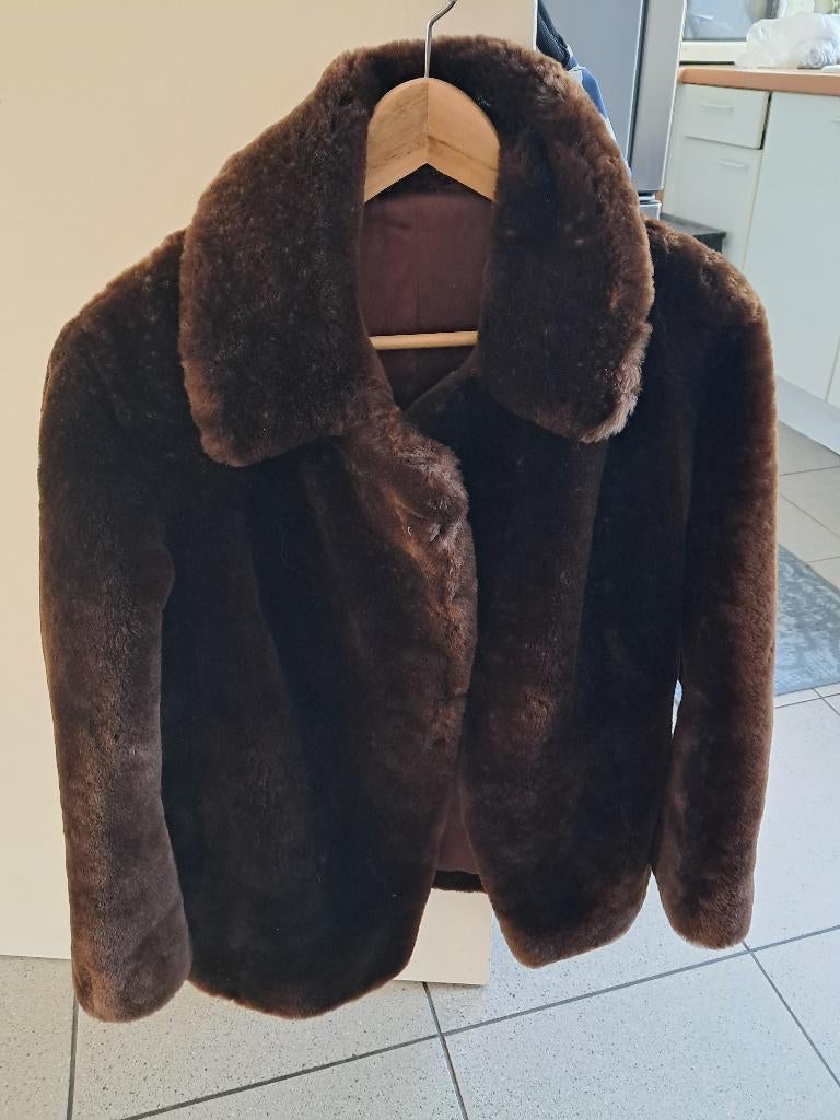 Manteau court marron, fourrure, Vêtements | Femmes, Enlèvement, Comme neuf, Taille 42/44 (L), Brun