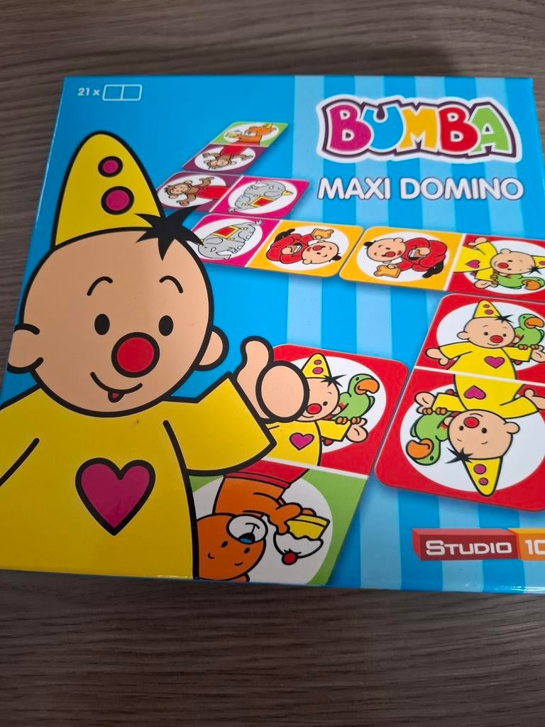 Bumba maxi domino 21 kaarten € 8, Kinderen en Baby's, Ophalen of Verzenden, Zo goed als nieuw