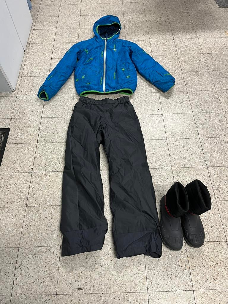 Skipak en winterschoenen voor kinderen van 12-14 jaar, Kleding | Heren, Wintersportkleding, Ophalen, Zo goed als nieuw