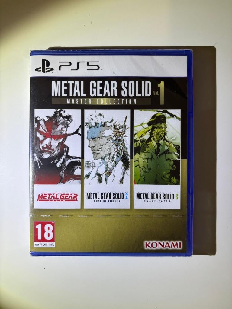 Metal Gear Solid Collection Vol.1 PS5, Consoles de jeu & Jeux vidéo, Enlèvement ou Envoi, Neuf