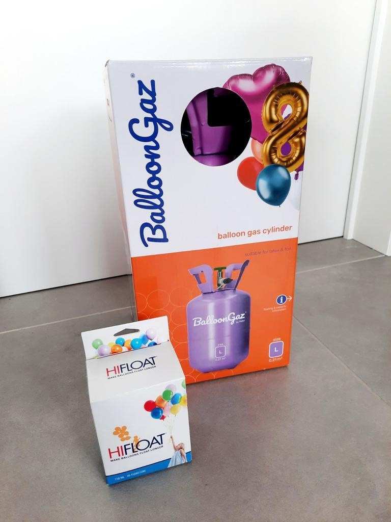 Réservoir d'hélium avec Hi-Float, Hobby & Loisirs créatifs, Articles de fête, Utilisé, Enlèvement