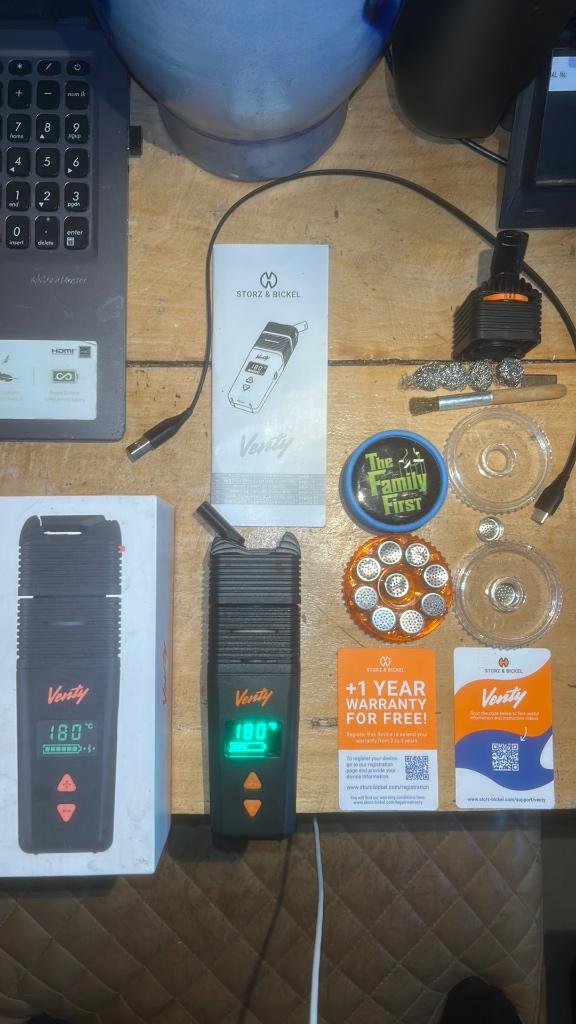 Venty Vaporizer Storz & Bickel, Elektronische apparatuur, Luchtbehandelingsapparatuur, Zo goed als nieuw, Overige, Ophalen of Verzenden