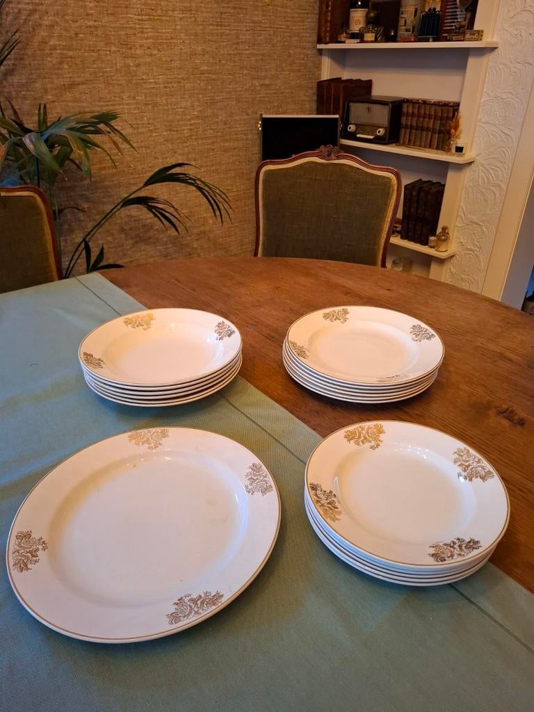 Vintage compleet servies Boch, Enlèvement ou Envoi