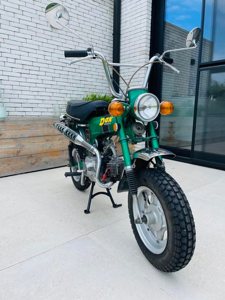 Honda ST70 Dax 1977 Japan met papieren - project, Fietsen en Brommers, Ophalen