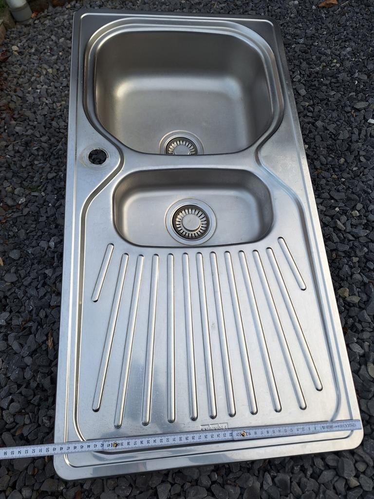 RVS spoelbak keuken, Huis en Inrichting, Ophalen