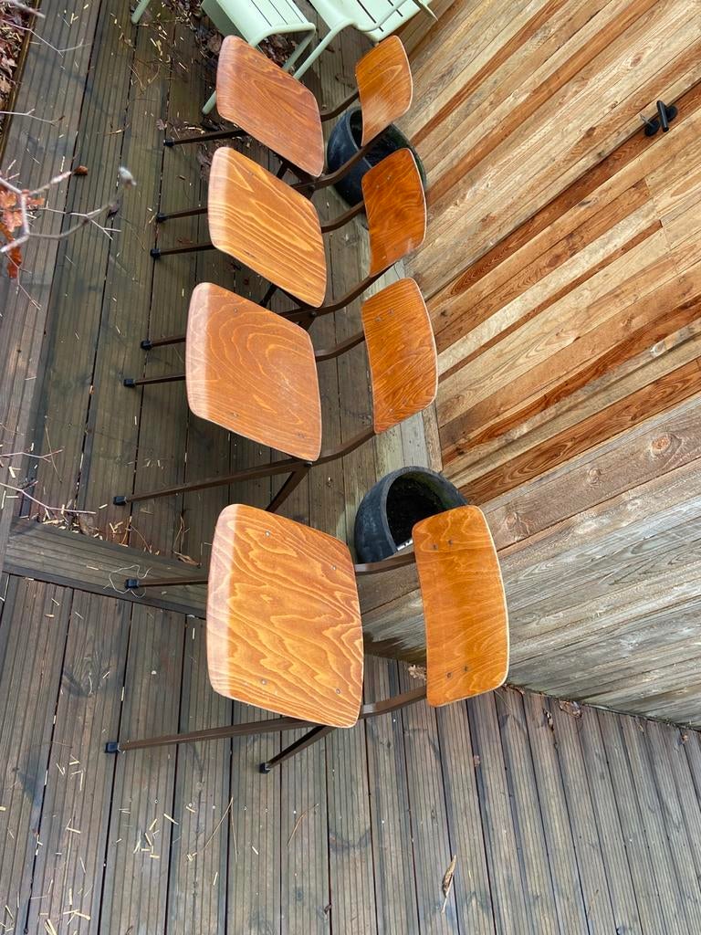 Chaise style Pagholz, Huis en Inrichting, Stoelen, Ophalen, Gebruikt, Bruin, Vier