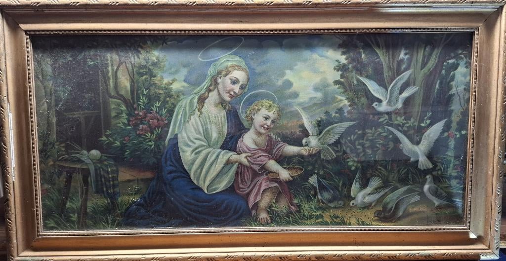 Madonna met Kind, Ophalen