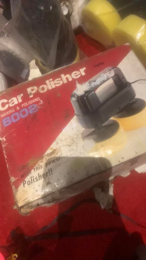 Car polisher tout neuf jamais utilisé, Ophalen, Nieuw