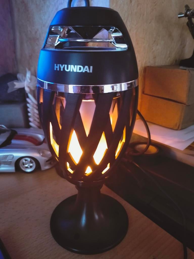 Outdoor bluetooth speaker met vlamfakkel, Ophalen of Verzenden