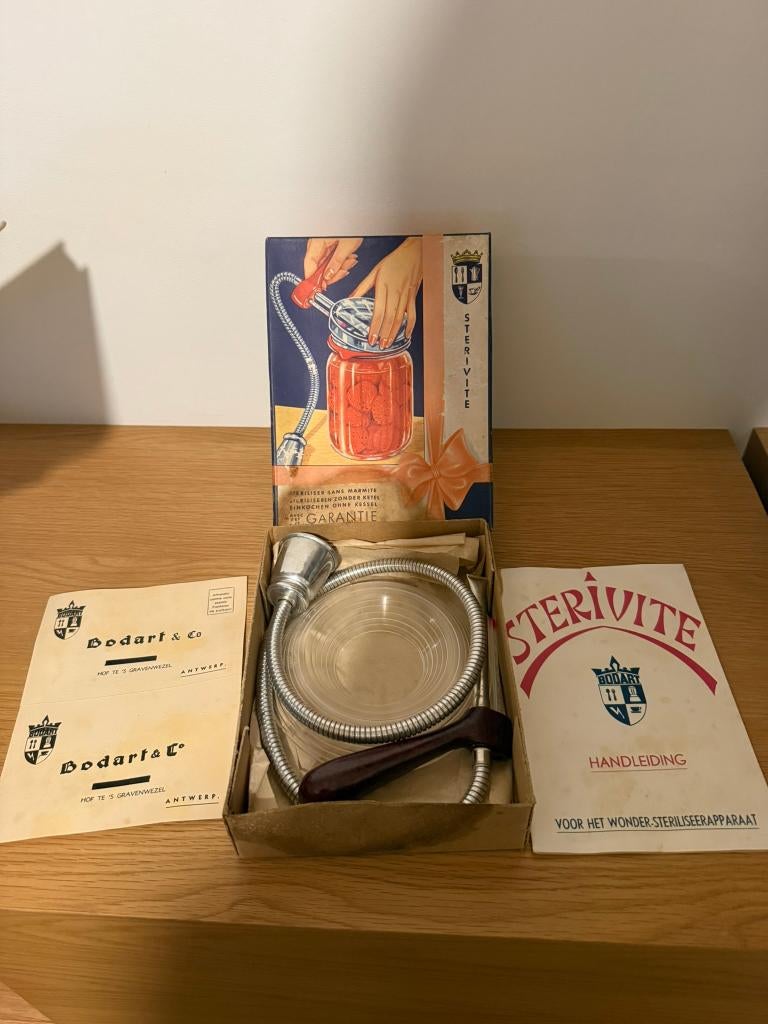 Stérilisation à la stérivite sans bouilloire vintage, Antiquités & Art, Enlèvement ou Envoi