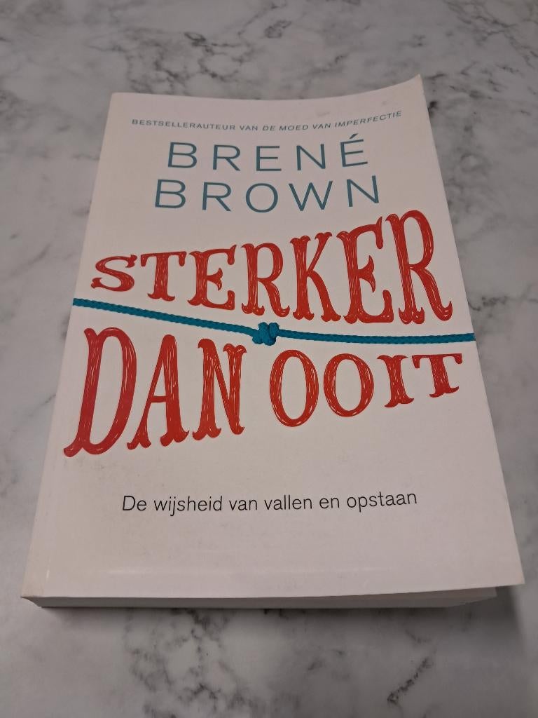 Sterker dan ooit - Brené Brown, Boeken, Psychologie, Nieuw, Persoonlijkheidsleer, Ophalen of Verzenden