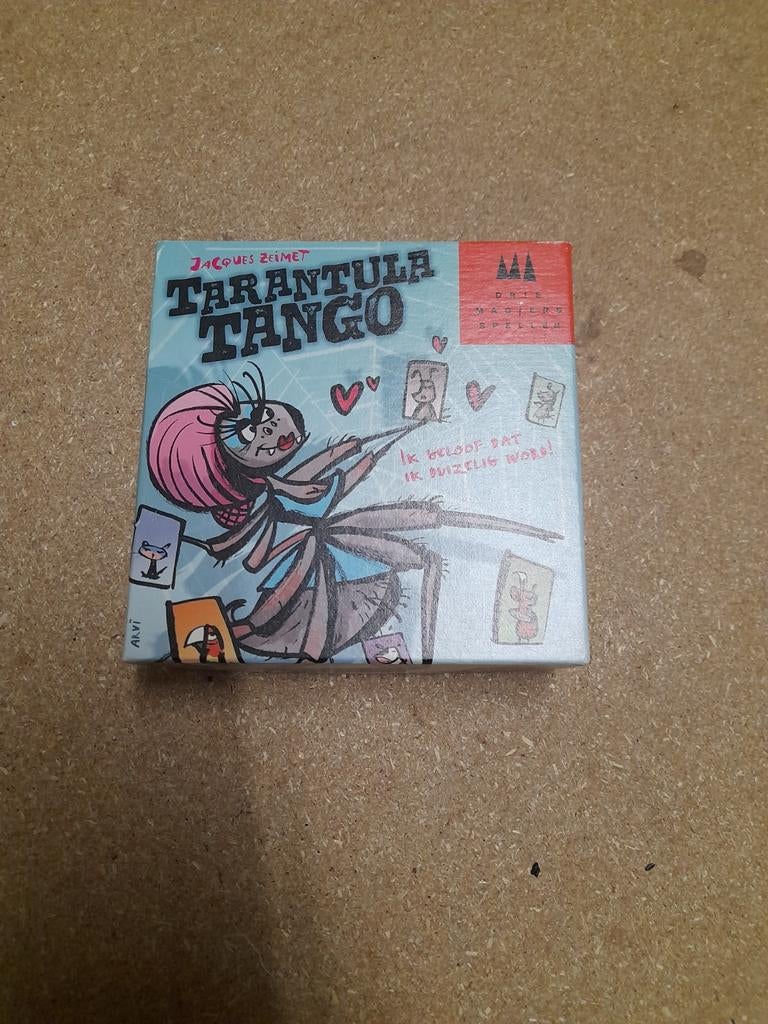 Tarantula tango, Ophalen