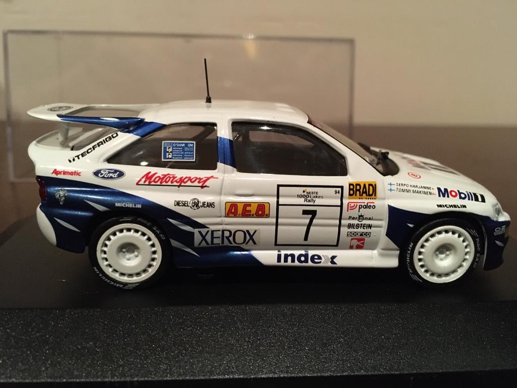 Ford Escort Cosworth 1000 lakes rally 94 T Makinen 1/43, Enlèvement, Neuf, Voiture