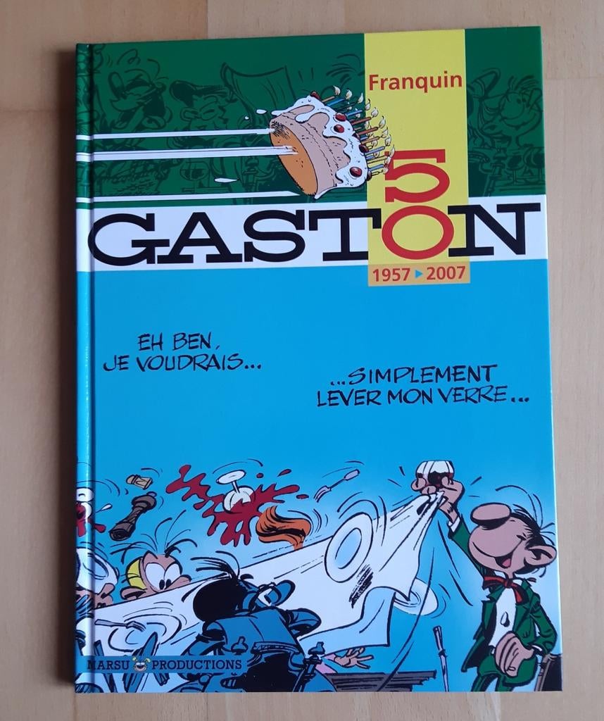 Strip Guust Flater - BD Gaston Lagaffe Verjaardagseditie, Livres, Enlèvement ou Envoi, Une BD, Utilisé, Franquin