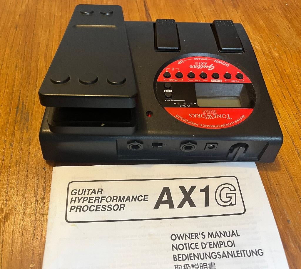 Pédale Guitare Multi Effet Vintage Korg  AX1G, Muziek en Instrumenten, Effecten, Ophalen, Zo goed als nieuw, Multi-effect