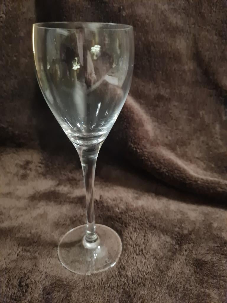 Verres à vin en cristal 6 pièces., Enlèvement