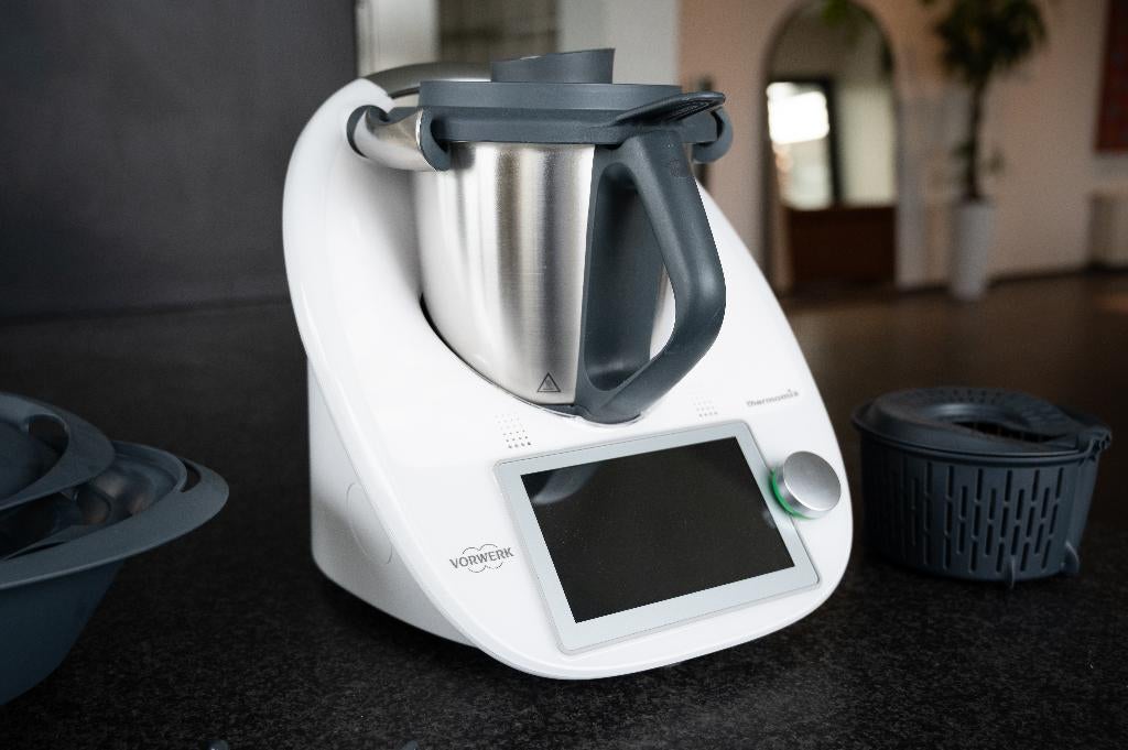 Thermomix TM6 in perfecte staat, Ophalen, 3 snelheden of meer, Zo goed als nieuw, 2 tot 3 liter