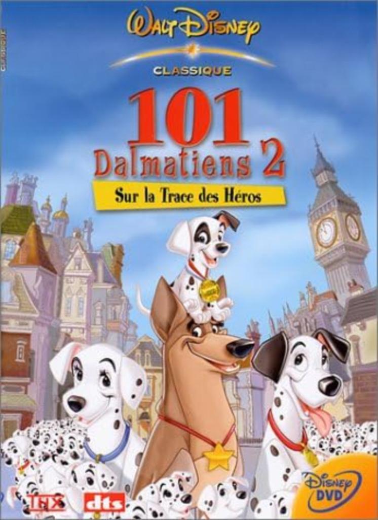 Les 101 dalmatiens 2 - dvd disney, CD & DVD, Enlèvement ou Envoi, Utilisé, Européen, Dessin animé